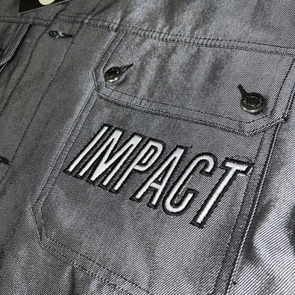 Vintage Shiny Hip-Hop Down Impact Jacket