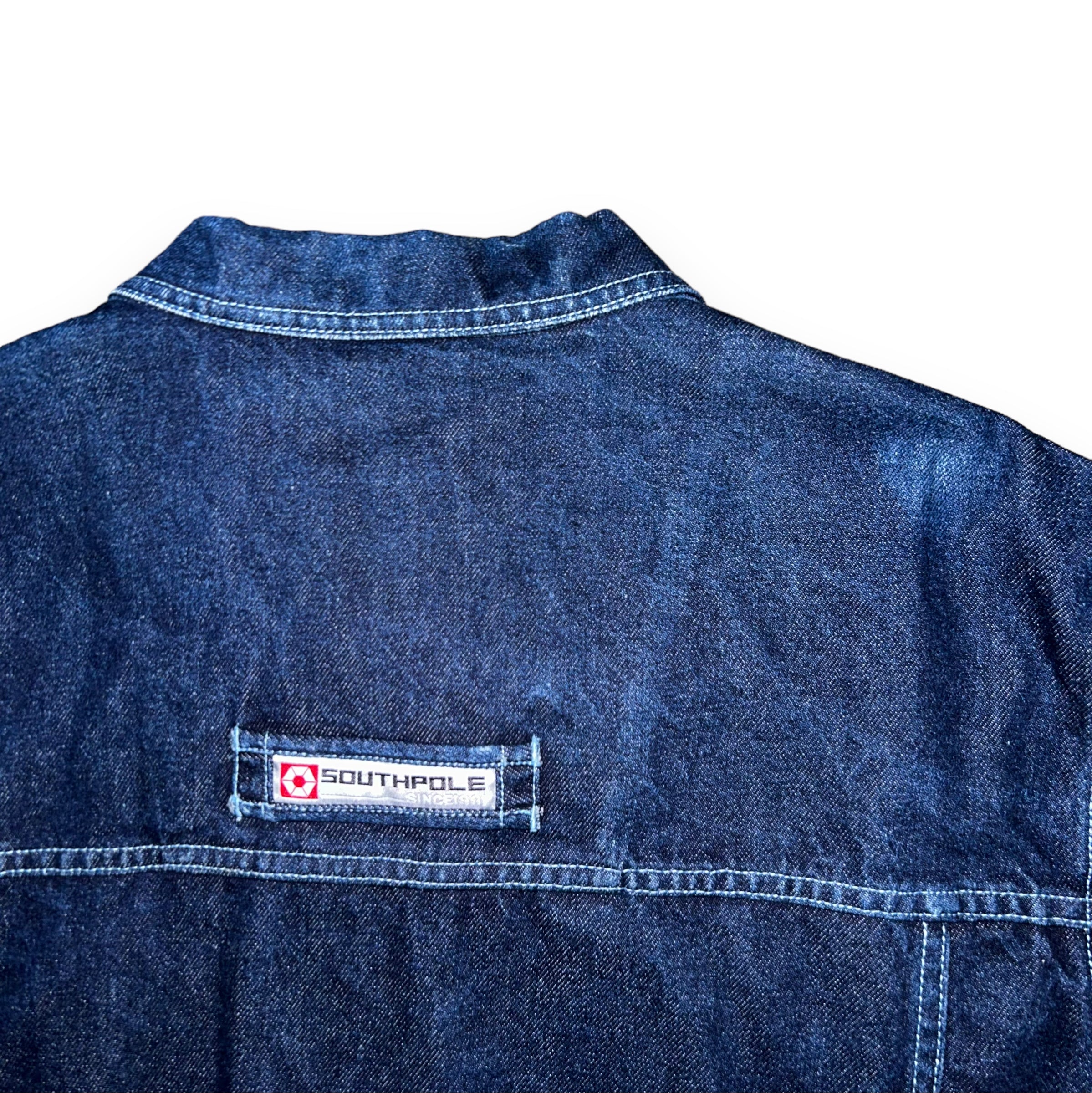 SouthPole Vintage Denim Jacket (XL)