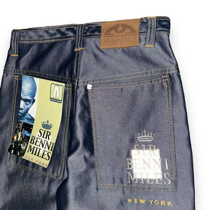 Baggy Jeans Shiny Sir Benni Miles Vintage  (29 USA  S)