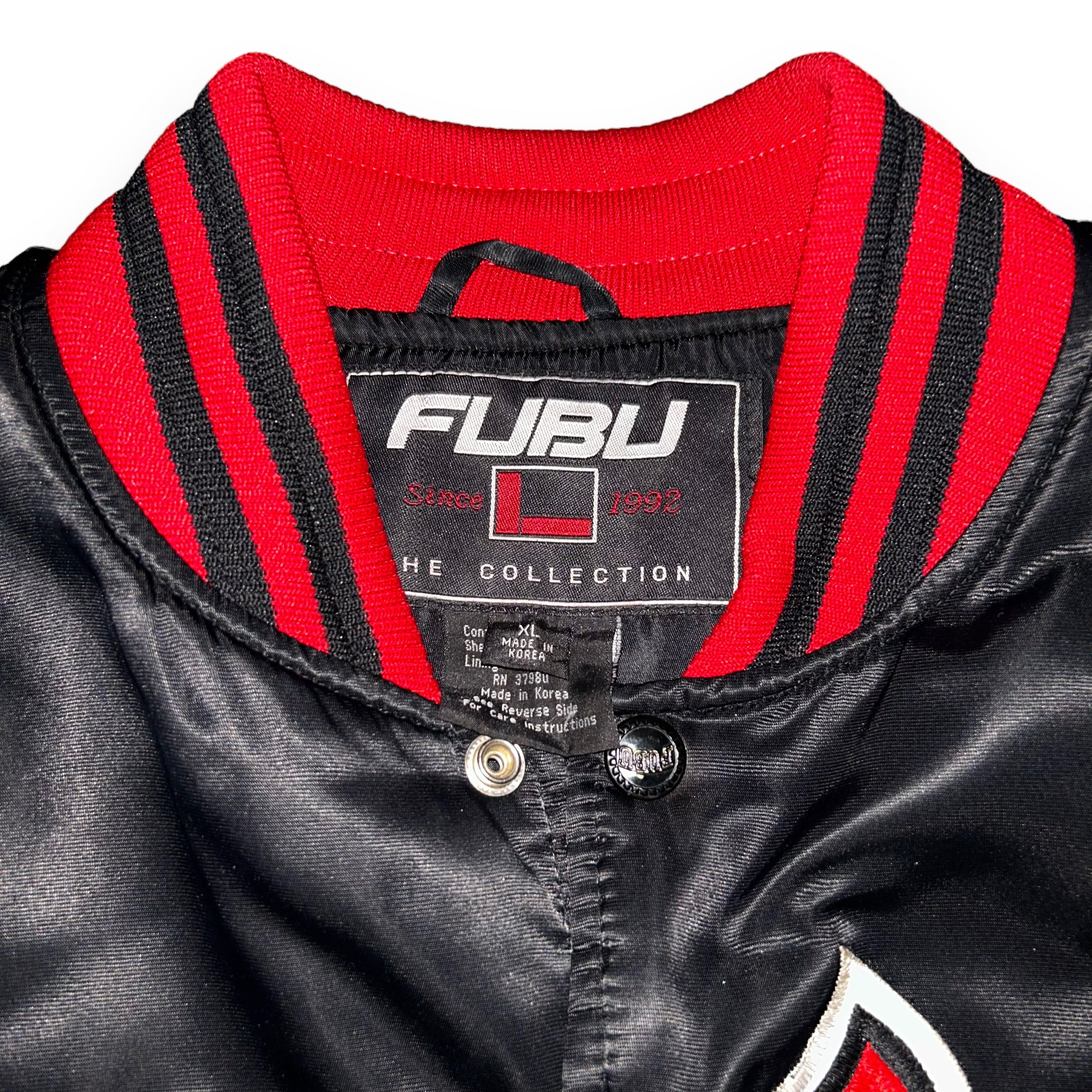 FUBU The Collection Vintage Bomber Jacket (XL)