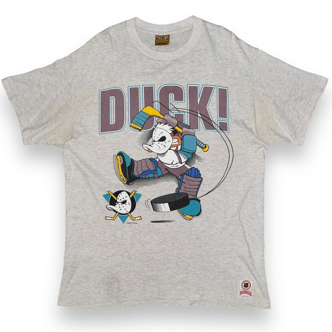 T-shirt Migthy Ducks NHL Duffy Ducks Vintage  (XL)