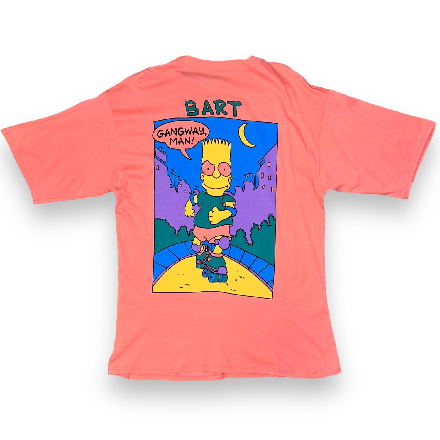 T-shirt Bart Simpson Gangway Man  (L)
