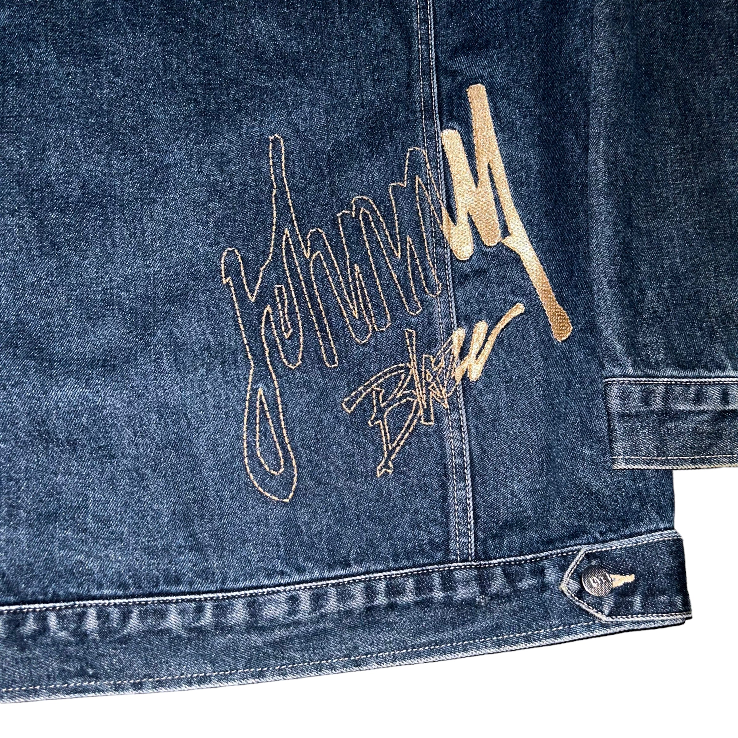 Giacca in Jeans JOHNNY BLAZE Vintage  (XL)