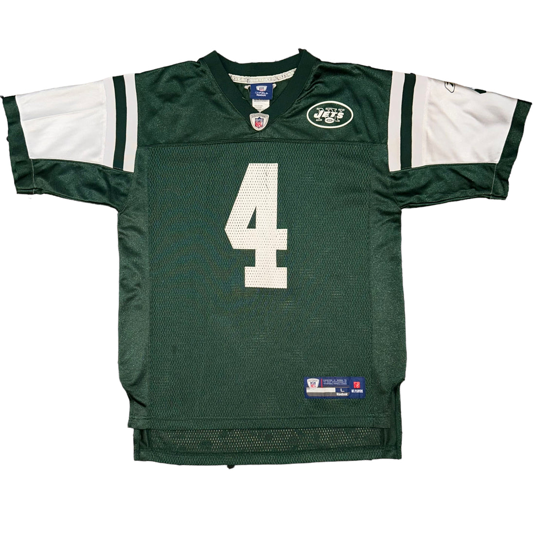 Vintage 90s New York Jets Champion Crop Top Practice Jersey 