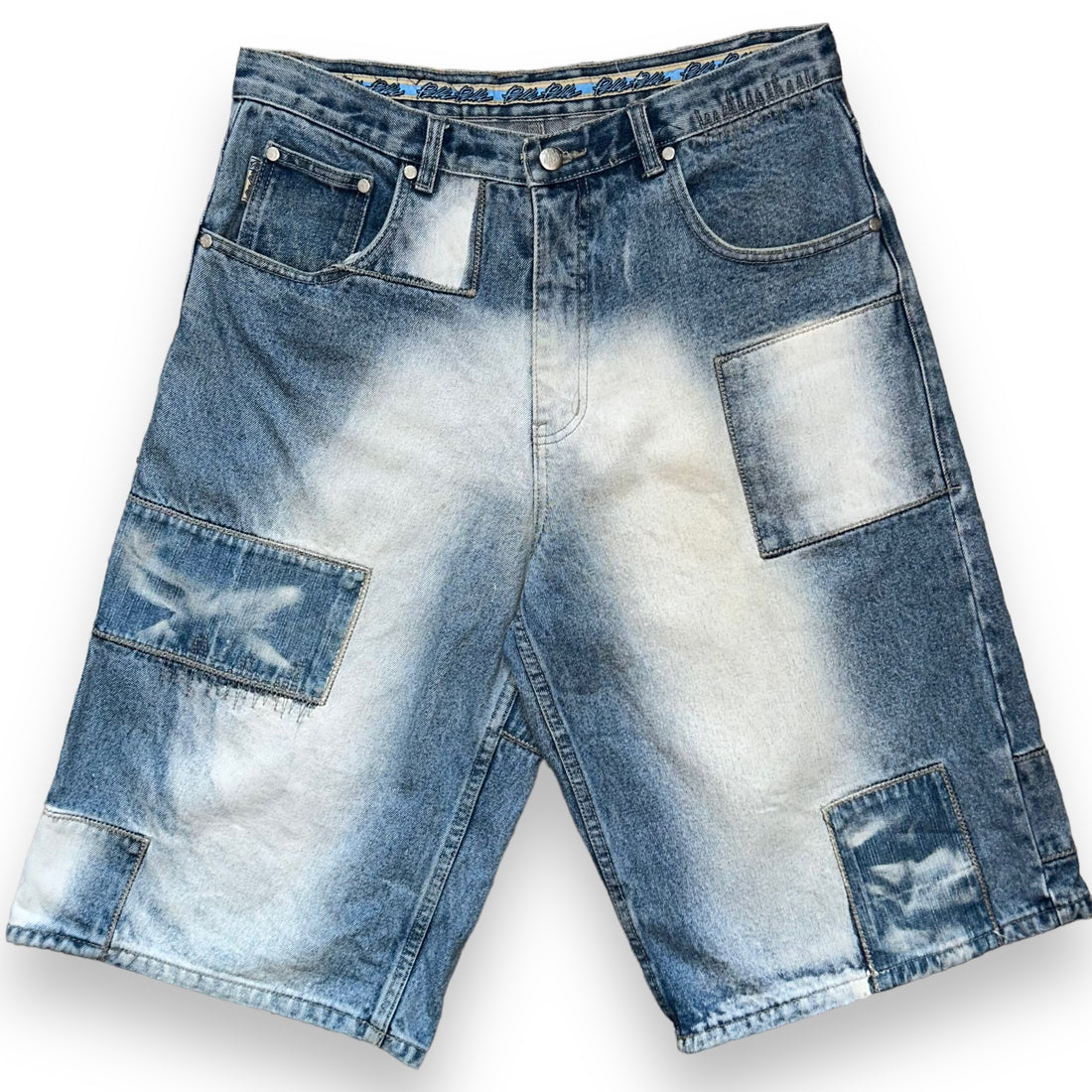Vintage LEATHER Baggy Shorts (32 US M)