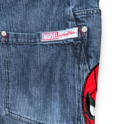 Baggy Jeans Johnny Blaze Spider-Man Marvel Vintage  (38 USA  XXL)