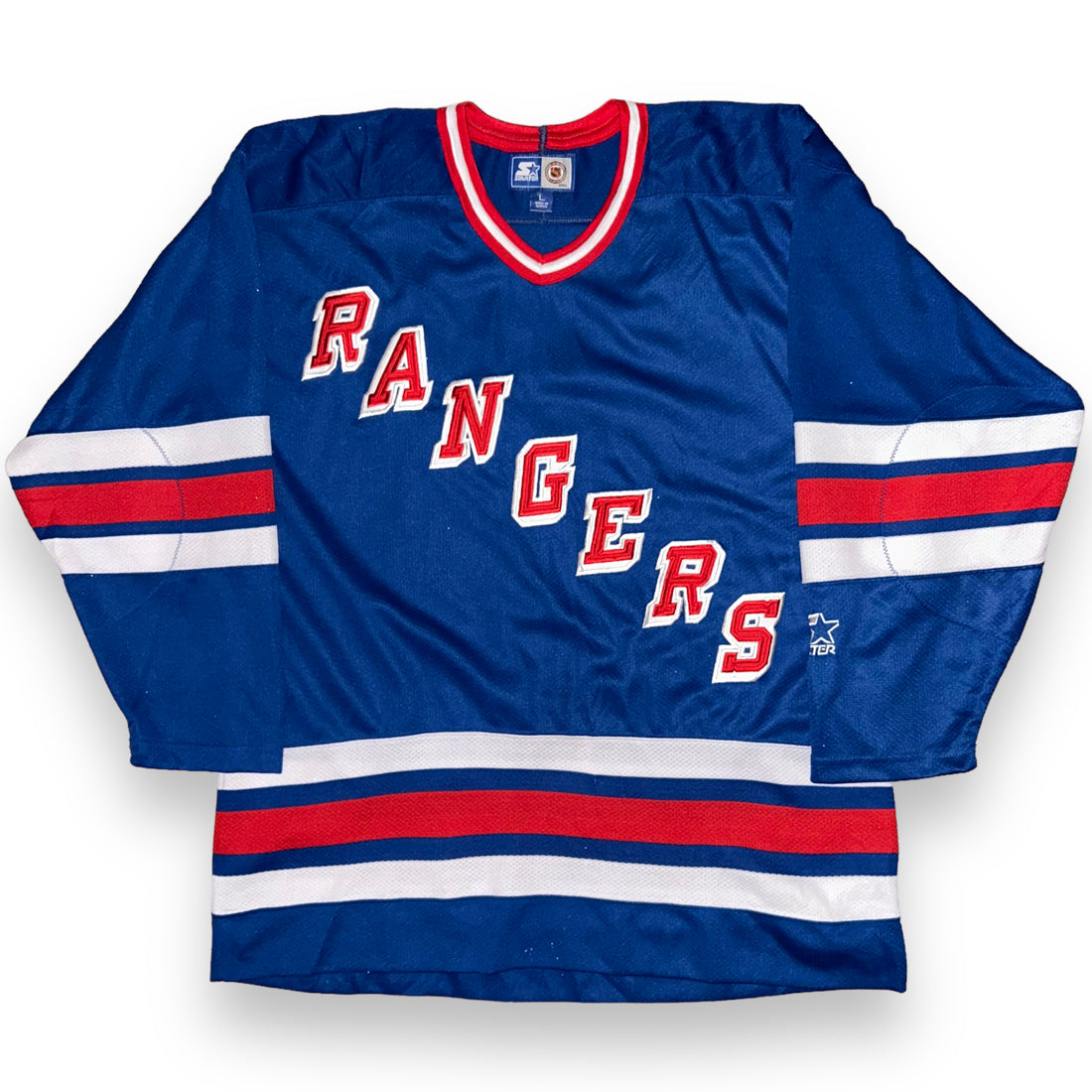 Jersey New York Rangers NHL STARTER Vintage  (XL)