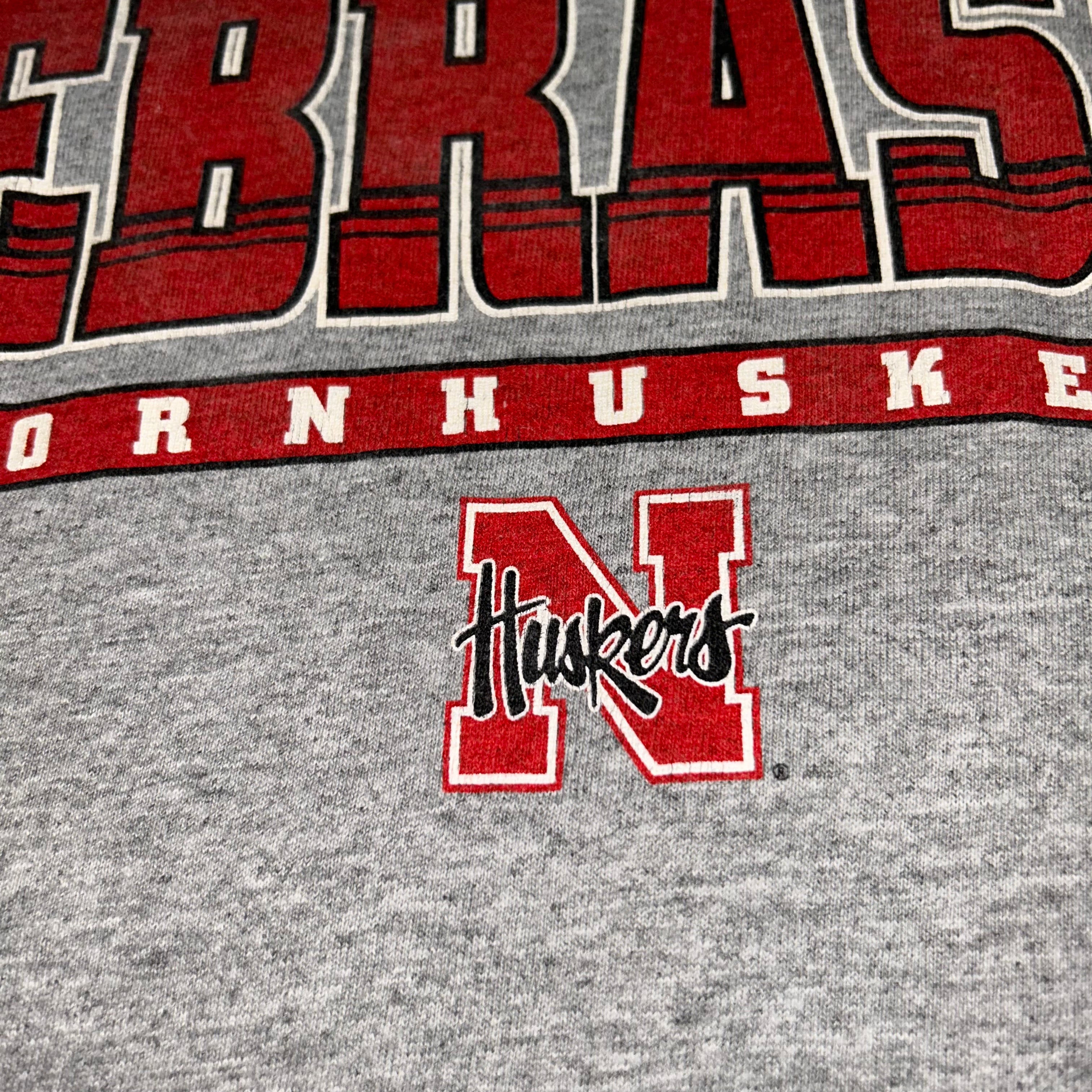T-shirt Nebraska Huskers Vintage  (L)