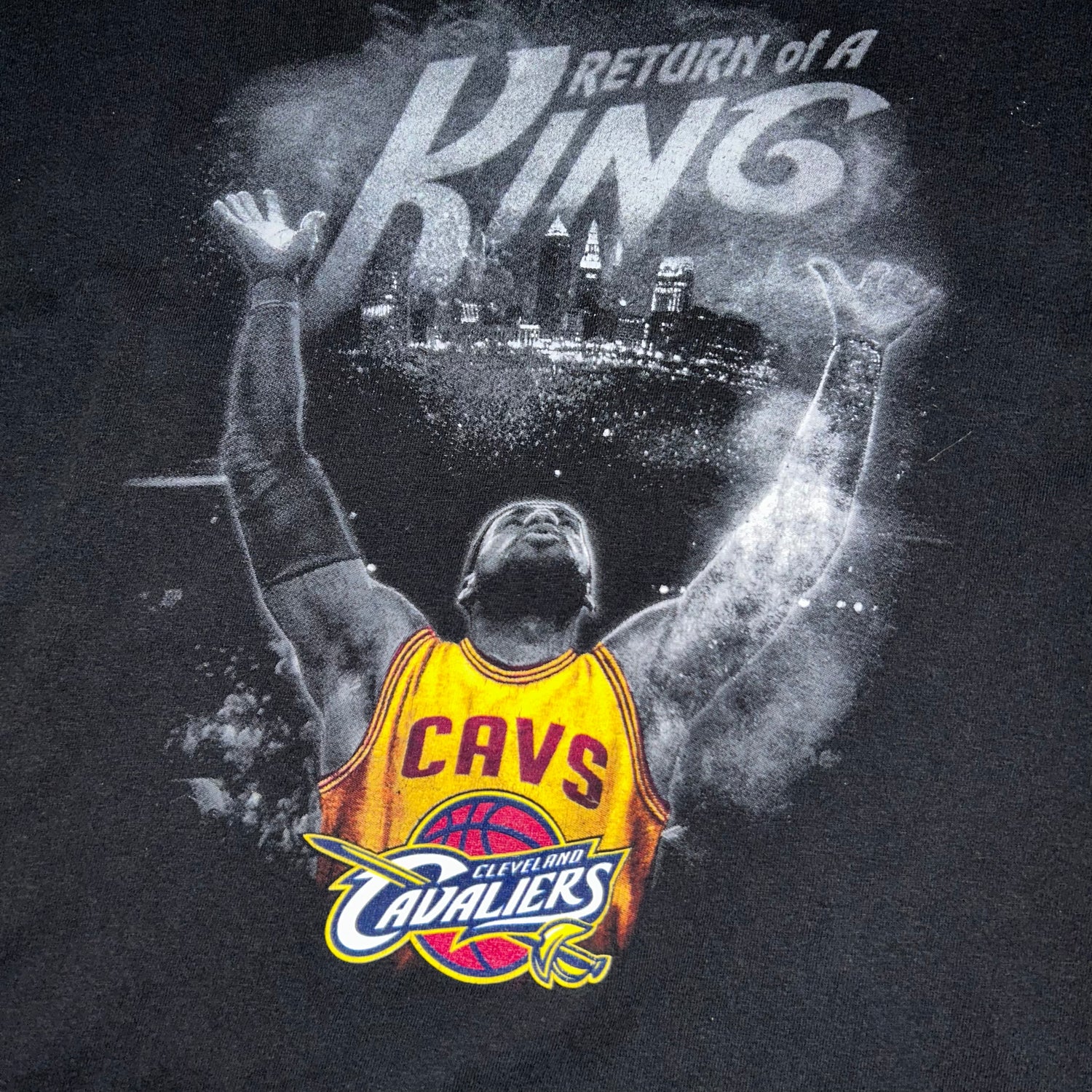 T-shirt Cleveland Cavaliers King NBA  (M)