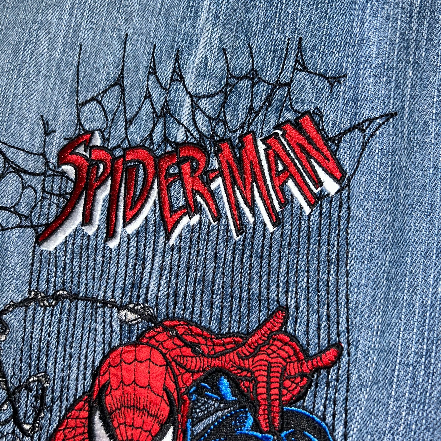 Baggy Jeans Johnny Blaze Spider-Man Marvel Vintage  (34 USA  L)