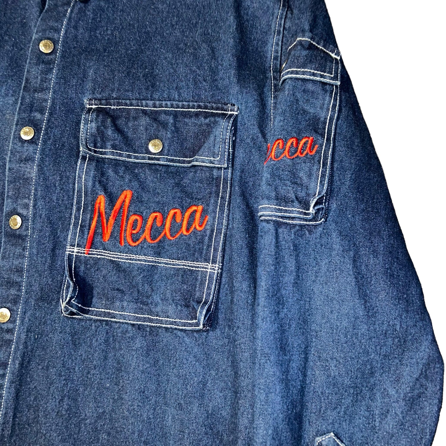Mecca Vintage Denim Jacket (XXL)