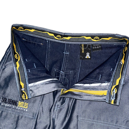 Baggy Jeans Shiny Sir Benni Miles Vintage  (32 USA  M)