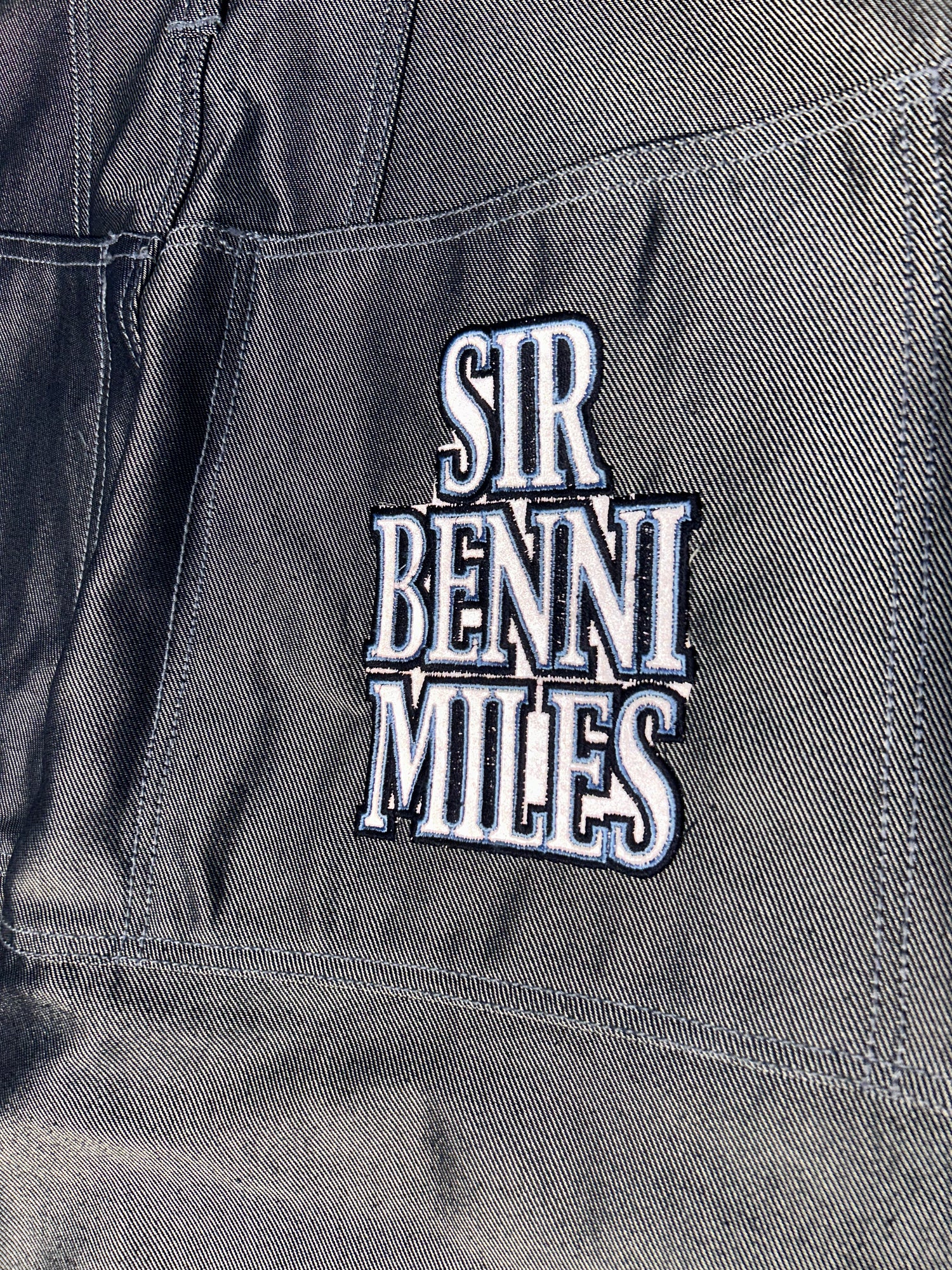 Baggy Jeans Shiny Sir Benni Miles Vintage  (32 USA  M)