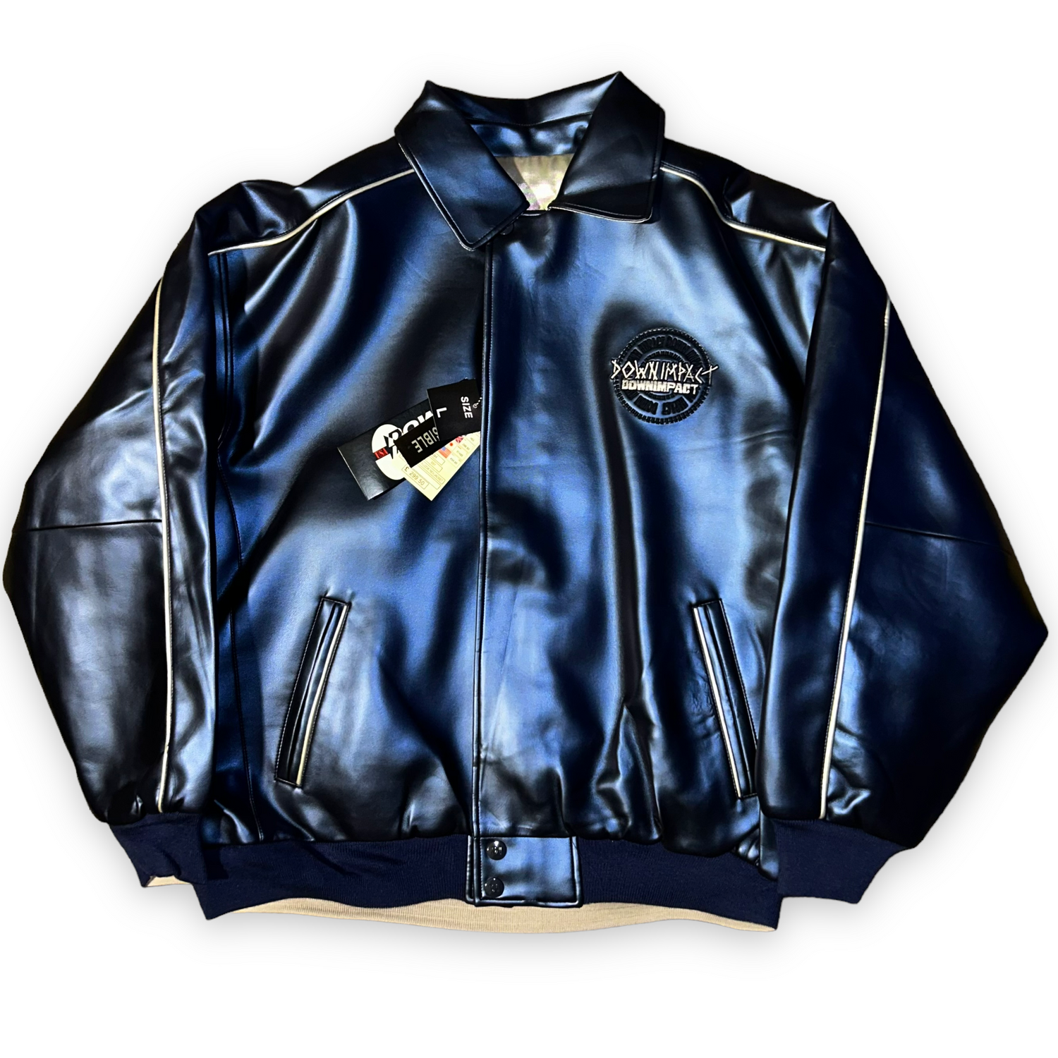Bomber Down Impact doublefaces in Hip-hop Vintage leather