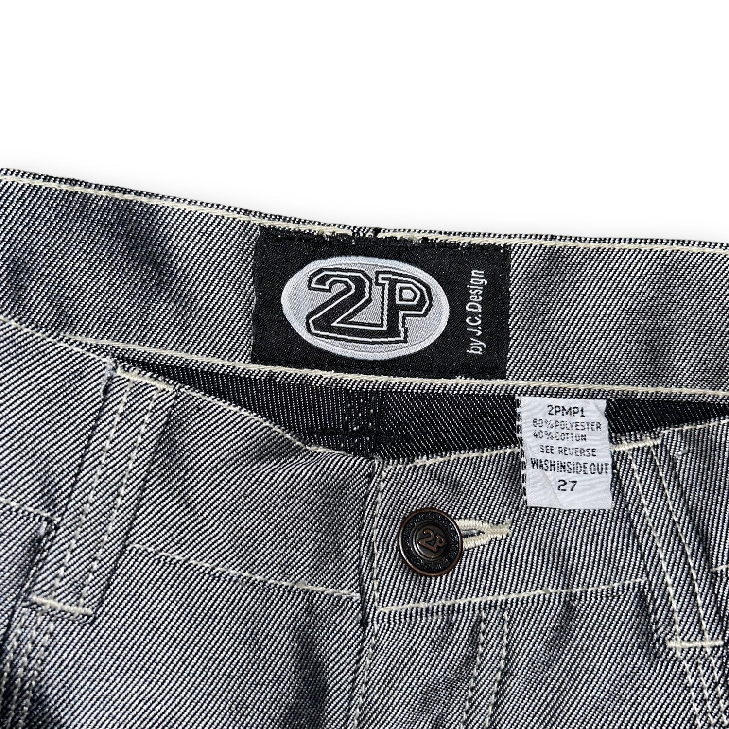 Baggy jeans 2PAC The Collection Shiny (26 USA XXS) - oldstyleclothing