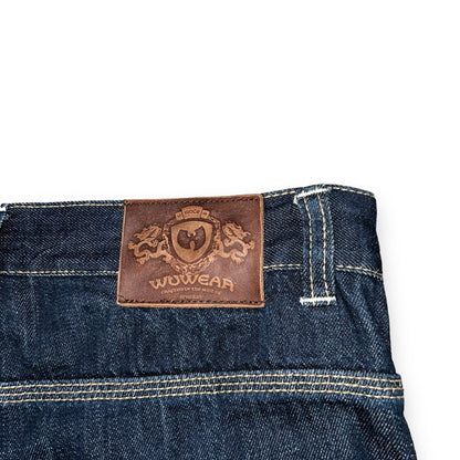 Baggy Jeans Wu Wear Wu-Tang Clan Vintage (32 USA M) - oldstyleclothing