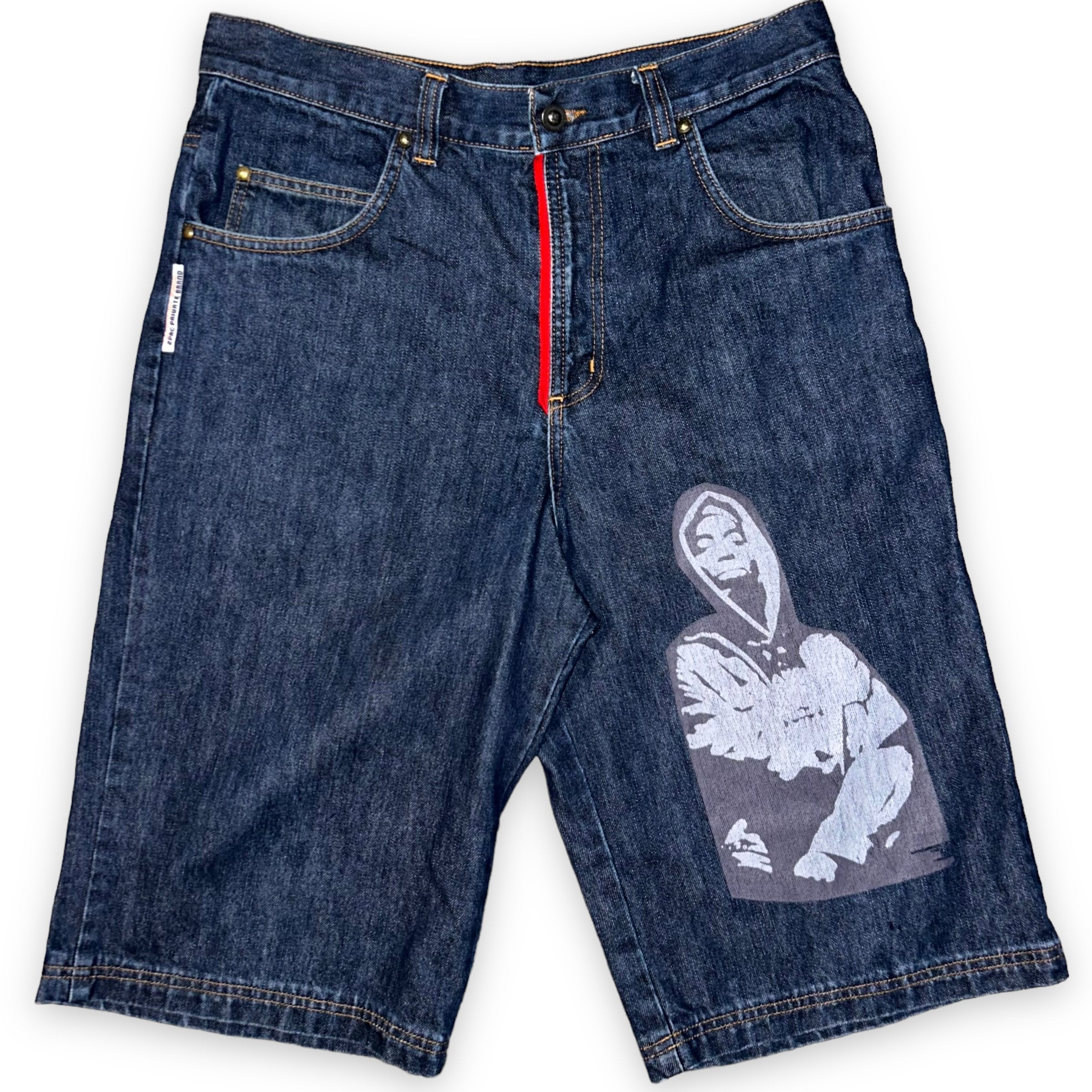 Baggy Shorts 2PAC The Collection (32 USA M) - oldstyleclothing