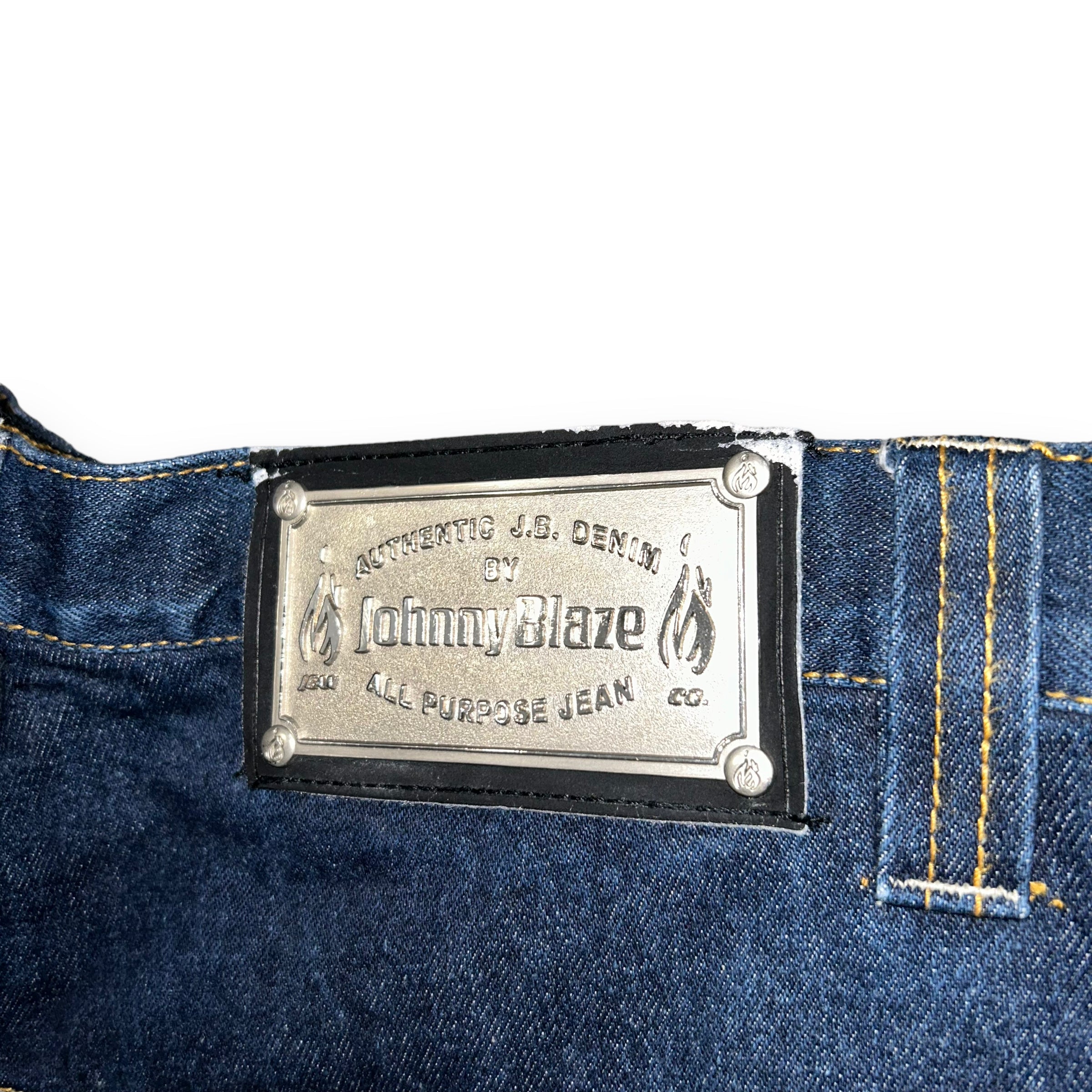 Baggy Shorts Johnny Blaze Vintage (36 USA) - oldstyleclothing