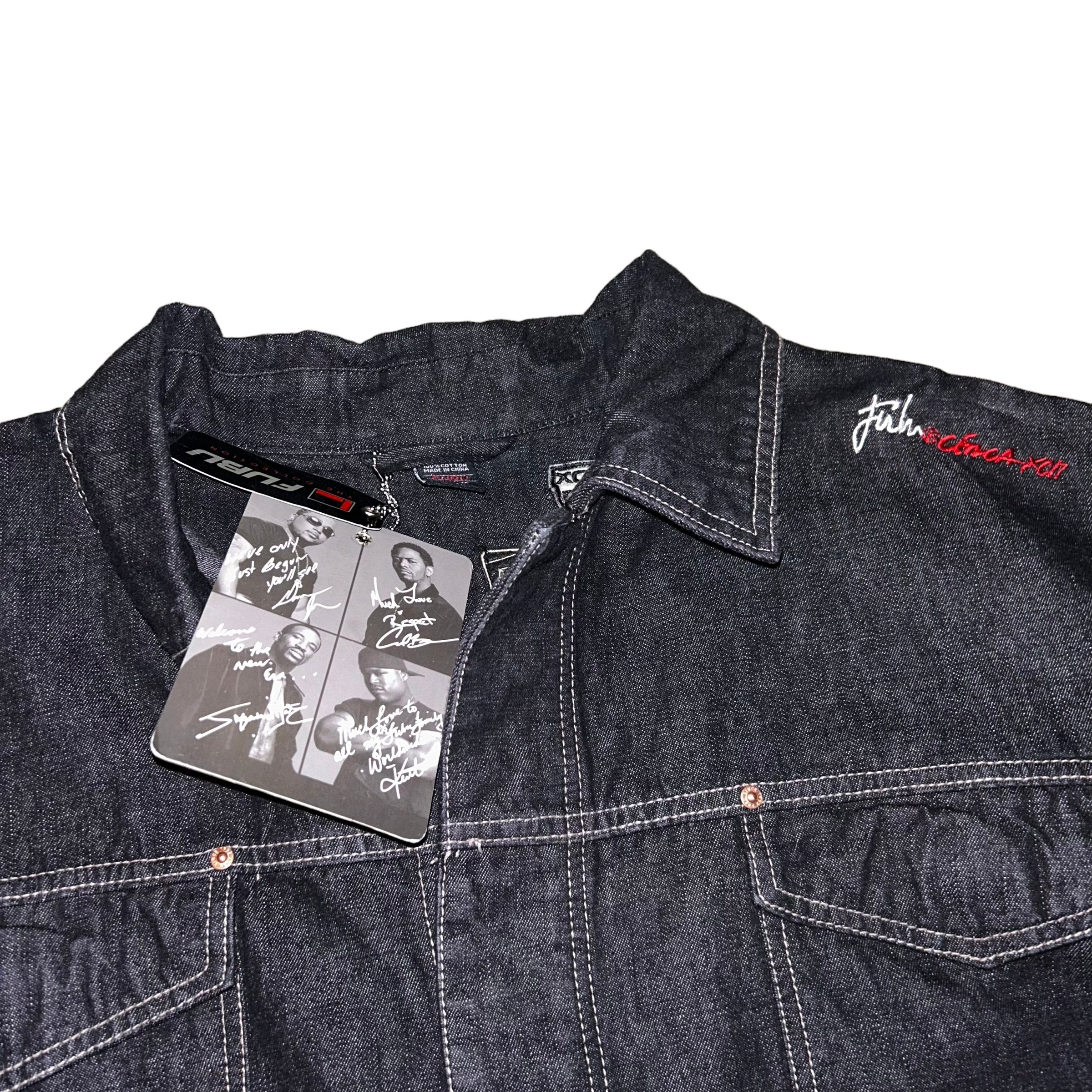 Giacca in jeans FUBU vintage (XL) - oldstyleclothing
