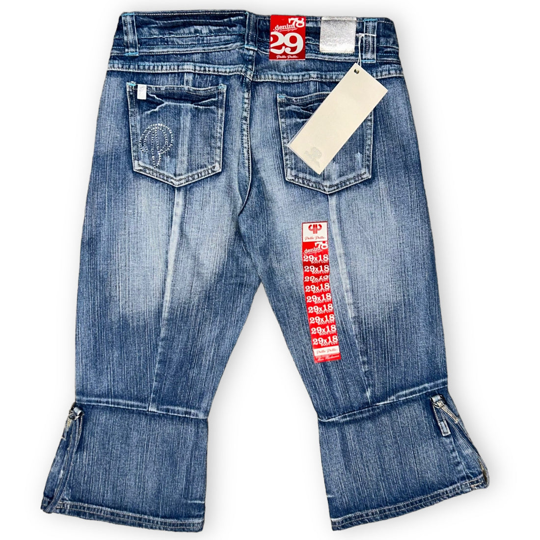 Jeans corti Pelle Pelle (31 USA S/M) - oldstyleclothing