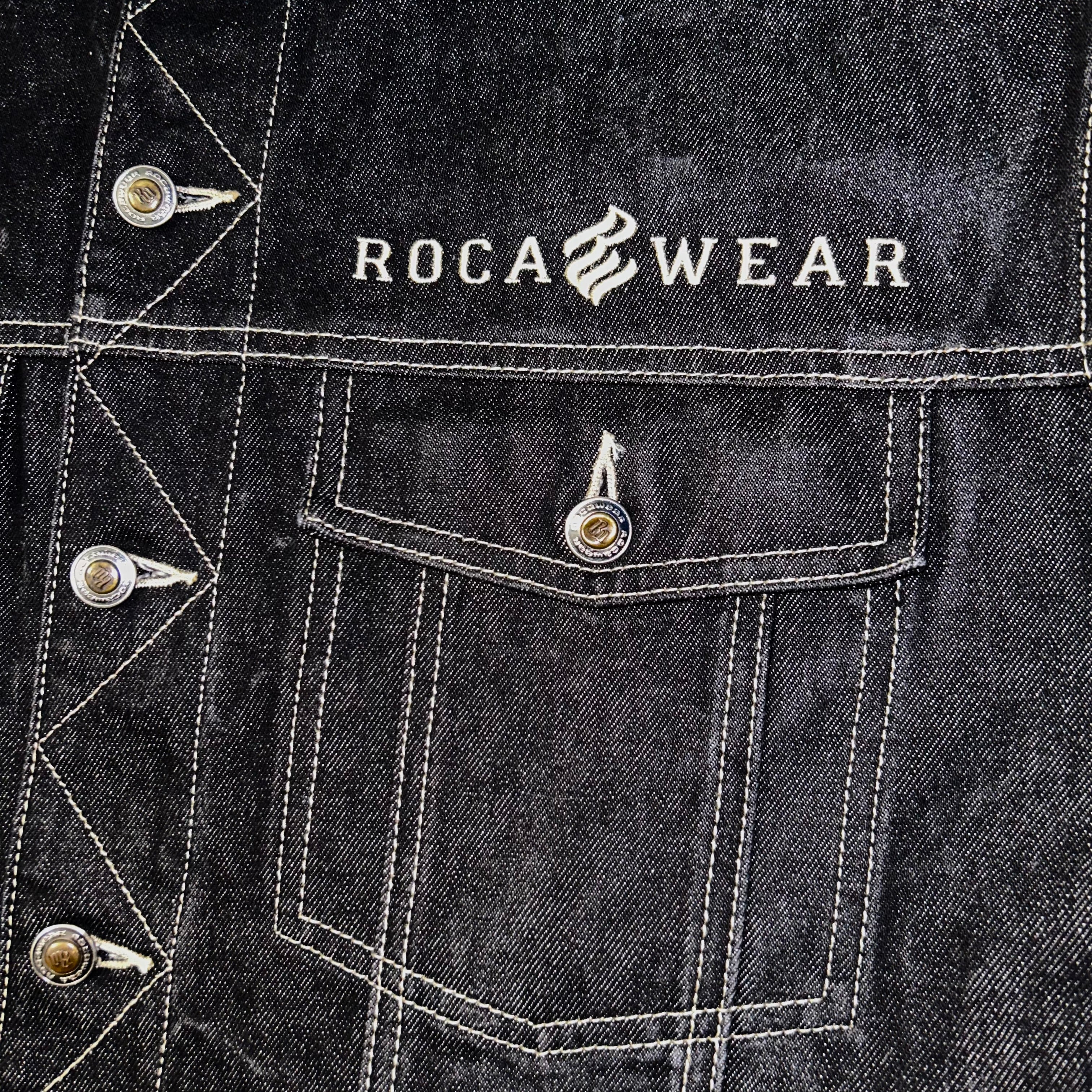 Smanicato in jeans Rocawear Vintage (XL) - oldstyleclothing